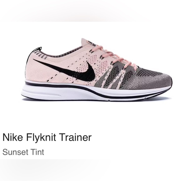 Nike Shoes - NIKE Flyknit Trainer Sunset Tint NWOT - partial box - AUTHENTICATED Rare size 16